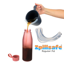 Load image into Gallery viewer, zpillsafe regular fit flexible funnel helps the transferring of liquids onto variety of containers
