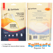 Load image into Gallery viewer, zpillsafe regular fit silicone funnel is packaged with resource-efficient materials