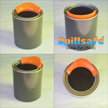 Load image into Gallery viewer, ZpillSafe® Close Fit - Innovative Funnel for 2”- 4” Size Diameter Liquid Containers - Food Grade Silicone - Made in USA - Kitchen Paint Gadgets